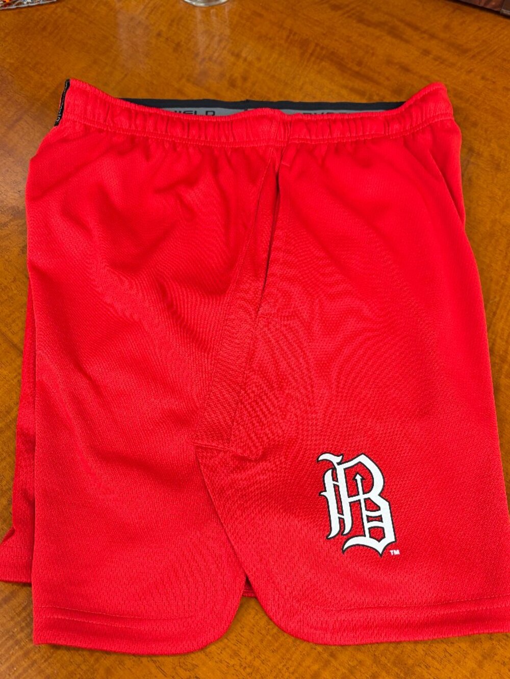 Birmingham Barons Evoshield Pro Team Shirt + Old English B + Size L